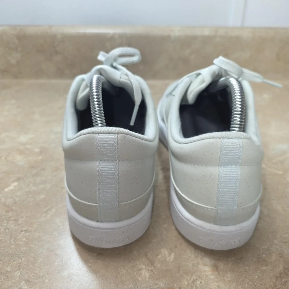 Allbirds Shoes Women 9 White Synthetic Low Top Walking Sneakers PP1 W9